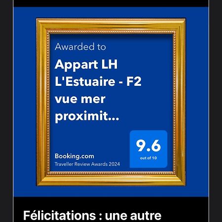 Appart Lh L'Estuaire - F2 Vue Mer Proximite Plage Le Havre Bagian luar foto